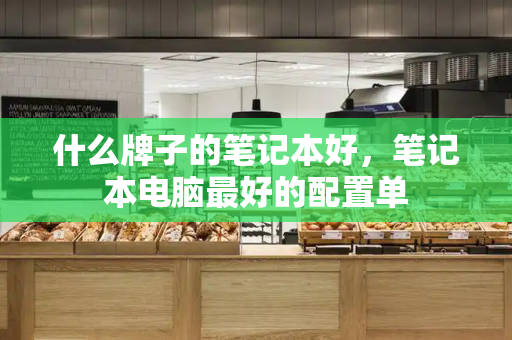什么牌子的笔记本好，笔记本电脑最好的配置单-第1张图片-星选测评