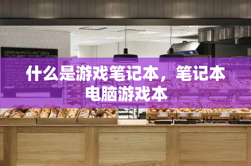 什么是游戏笔记本，笔记本电脑游戏本