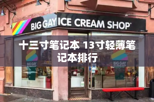 十三寸笔记本 13寸轻薄笔记本排行