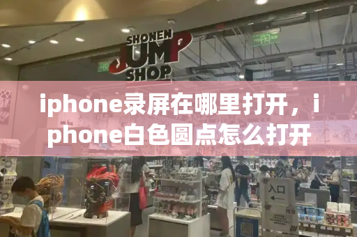 iphone录屏在哪里打开，iphone白色圆点怎么打开