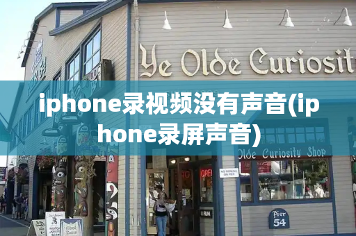 iphone录视频没有声音(iphone录屏声音)
