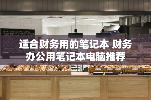 适合财务用的笔记本 财务办公用笔记本电脑推荐-第1张图片-星选测评