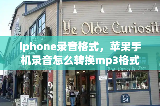 iphone录音格式，苹果手机录音怎么转换mp3格式
