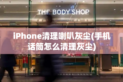 iPhone清理喇叭灰尘(手机话筒怎么清理灰尘)-第1张图片-星选测评