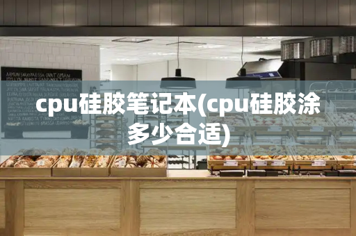 cpu硅胶笔记本(cpu硅胶涂多少合适)-第1张图片-星选测评