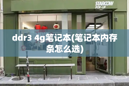 ddr3 4g笔记本(笔记本内存条怎么选)-第1张图片-星选测评