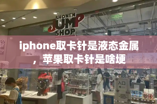 iphone取卡针是液态金属，苹果取卡针是啥埂-第1张图片-星选测评