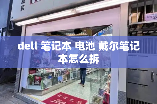 dell 笔记本 电池 戴尔笔记本怎么拆-第1张图片-星选测评