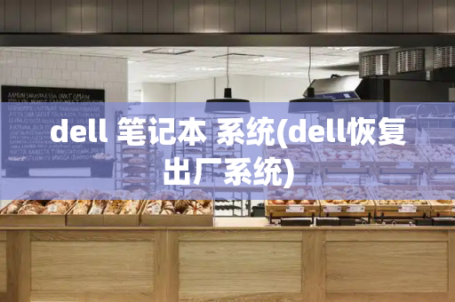 dell 笔记本 系统(dell恢复出厂系统)