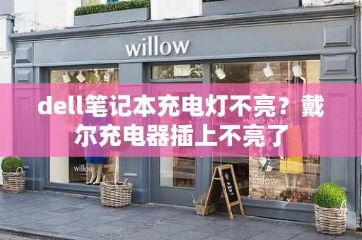 dell笔记本充电灯不亮？戴尔充电器插上不亮了