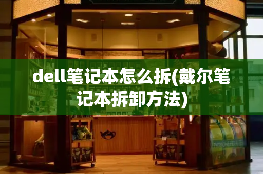 dell笔记本怎么拆(戴尔笔记本拆卸方法)-第1张图片-星选测评