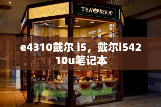 e4310戴尔 i5，戴尔i54210u笔记本