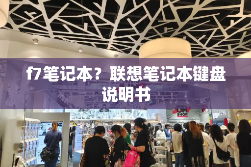 f7笔记本？联想笔记本键盘说明书-第1张图片-星选测评