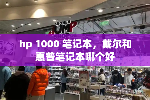 hp 1000 笔记本，戴尔和惠普笔记本哪个好-第1张图片-星选测评