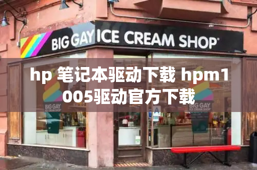 hp 笔记本驱动下载 hpm1005驱动官方下载-第1张图片-星选测评