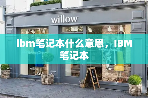 ibm笔记本什么意思，IBM笔记本-第1张图片-星选测评