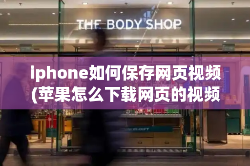 iphone如何保存网页视频(苹果怎么下载网页的视频)-第1张图片-星选测评