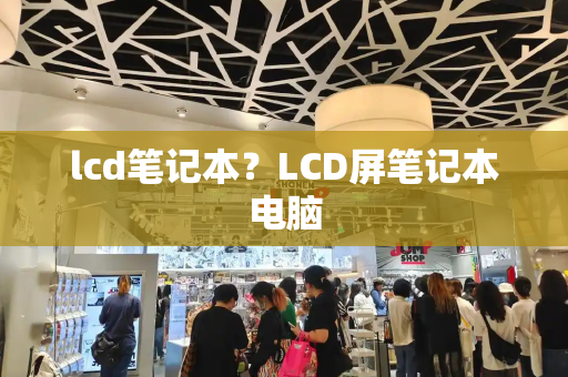 lcd笔记本？LCD屏笔记本电脑-第1张图片-星选测评