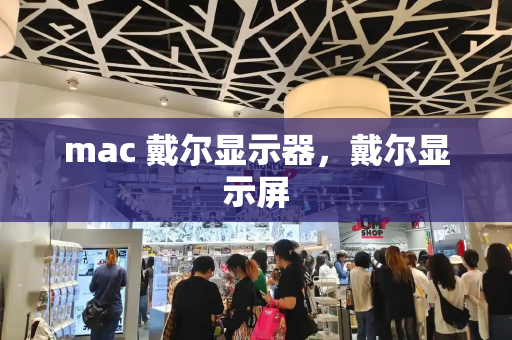 mac 戴尔显示器，戴尔显示屏-第1张图片-星选测评