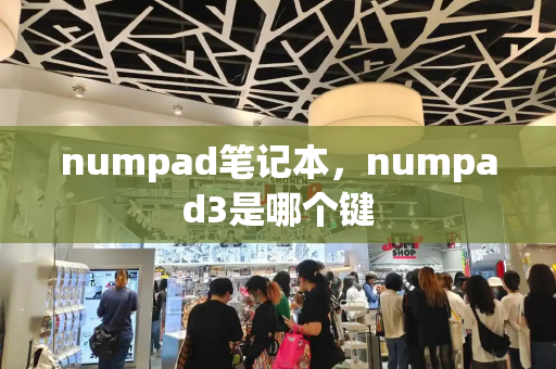 numpad笔记本，numpad3是哪个键-第1张图片-星选测评