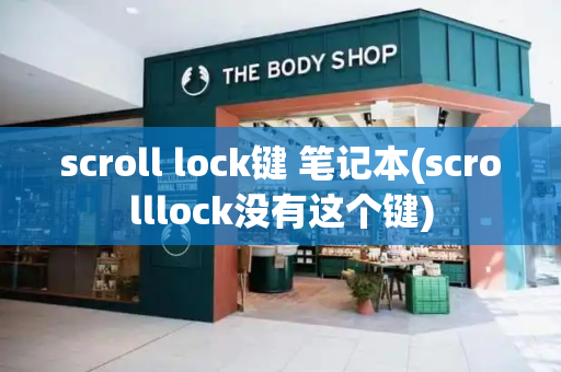 scroll lock键 笔记本(scrolllock没有这个键)
