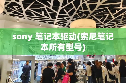 sony 笔记本驱动(索尼笔记本所有型号)