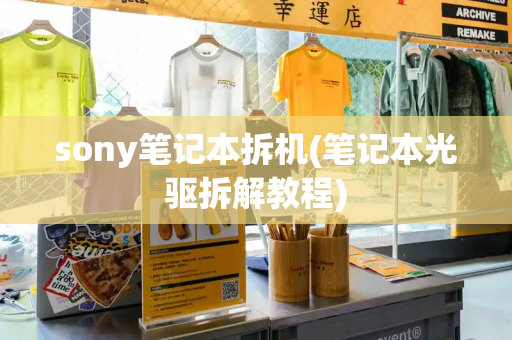 sony笔记本拆机(笔记本光驱拆解教程)