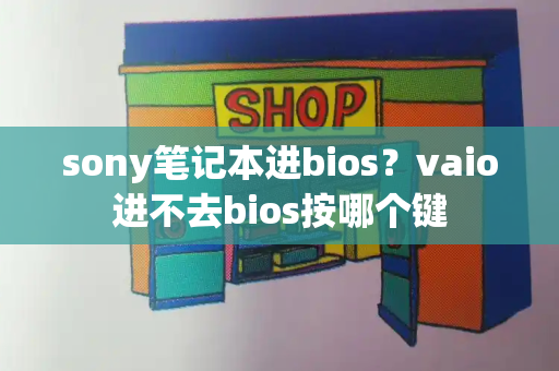 sony笔记本进bios？vaio进不去bios按哪个键
