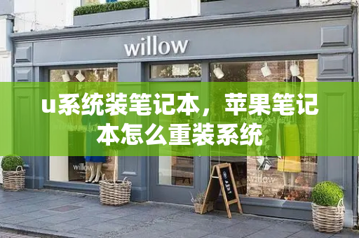 u系统装笔记本，苹果笔记本怎么重装系统-第1张图片-星选测评
