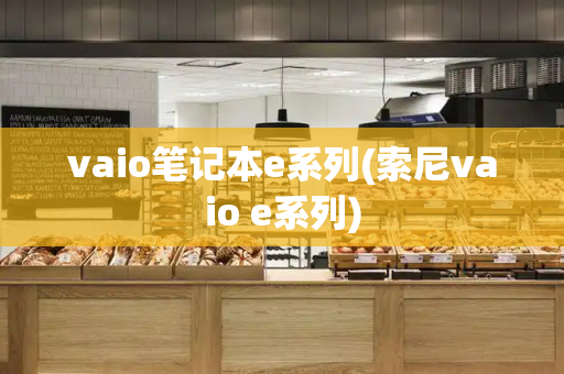 vaio笔记本e系列(索尼vaio e系列)