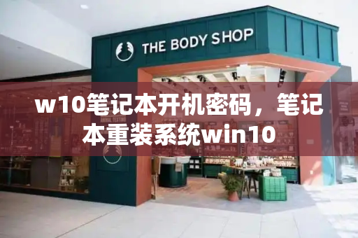 w10笔记本开机密码，笔记本重装系统win10