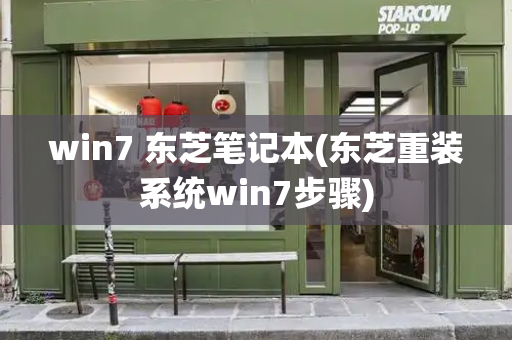 win7 东芝笔记本(东芝重装系统win7步骤)