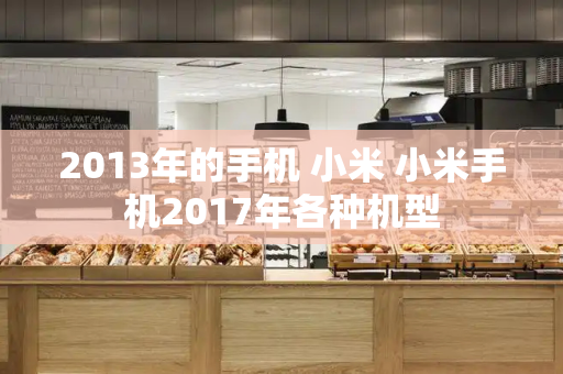 2013年的手机 小米 小米手机2017年各种机型