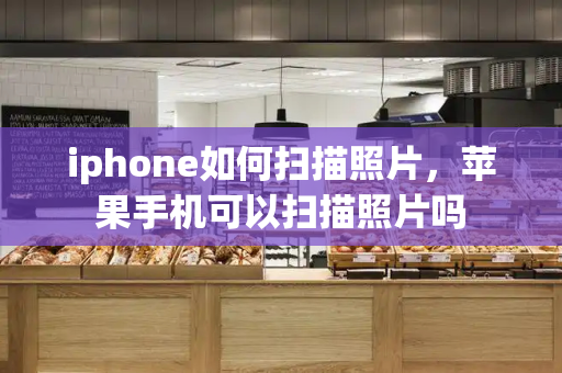 iphone如何扫描照片，苹果手机可以扫描照片吗-第1张图片-星选测评