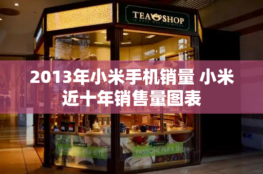 2013年小米手机销量 小米近十年销售量图表