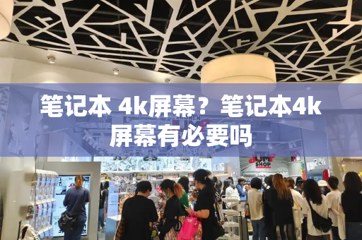 笔记本 4k屏幕？笔记本4k屏幕有必要吗-第1张图片-星选测评