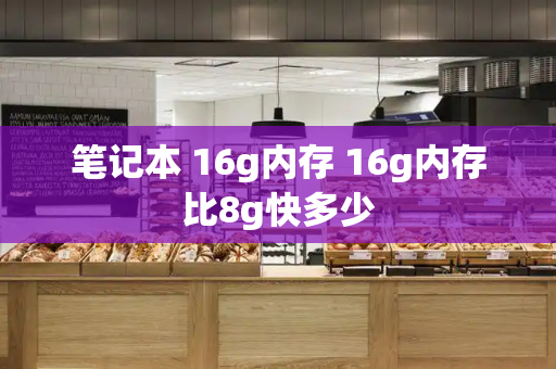 笔记本 16g内存 16g内存比8g快多少-第1张图片-星选测评