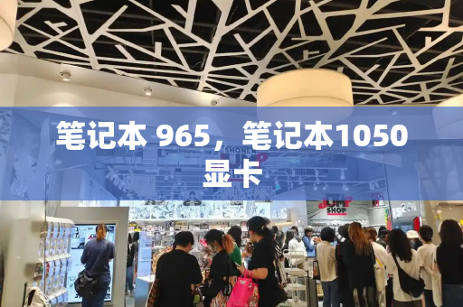 笔记本 965，笔记本1050显卡-第1张图片-星选测评