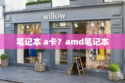 笔记本 a卡？amd笔记本-第1张图片-星选测评