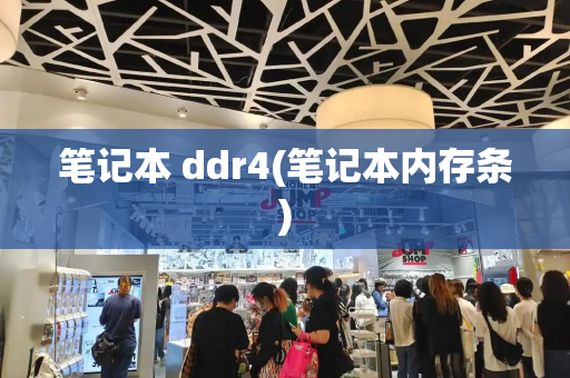 笔记本 ddr4(笔记本内存条)