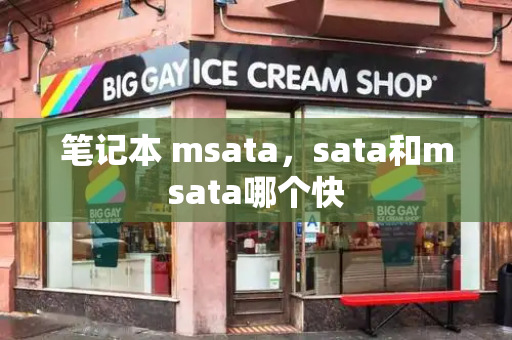 笔记本 msata，sata和msata哪个快-第1张图片-星选测评