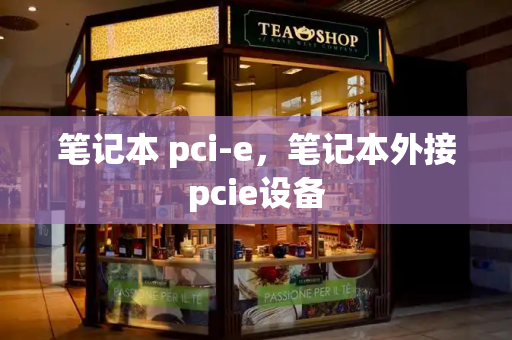 笔记本 pci-e，笔记本外接pcie设备