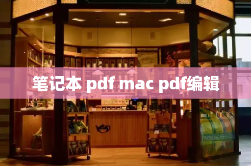 笔记本 pdf mac pdf编辑