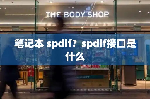笔记本 spdif？spdif接口是什么