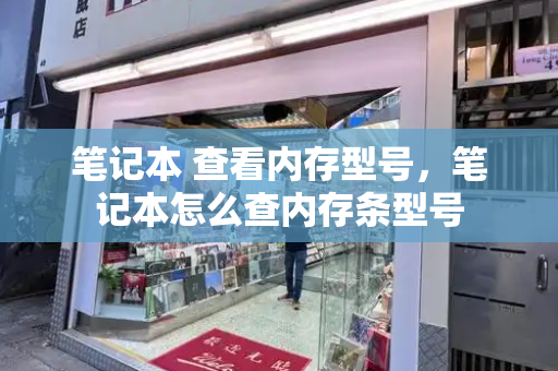 笔记本 查看内存型号，笔记本怎么查内存条型号-第1张图片-星选测评