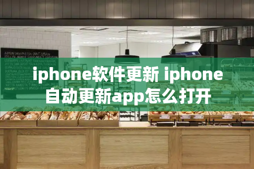 iphone软件更新 iphone自动更新app怎么打开