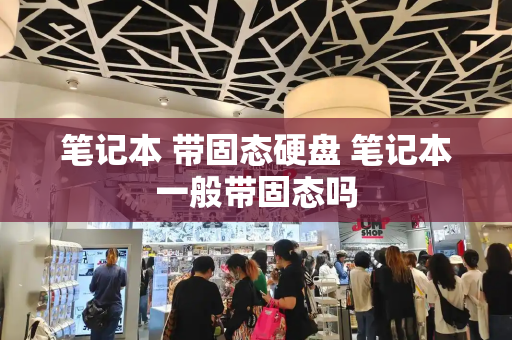 笔记本 带固态硬盘 笔记本一般带固态吗-第1张图片-星选测评