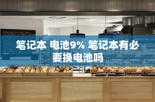 笔记本 电池9% 笔记本有必要换电池吗-第1张图片-星选测评