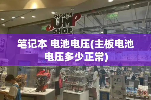 笔记本 电池电压(主板电池电压多少正常)-第1张图片-星选测评