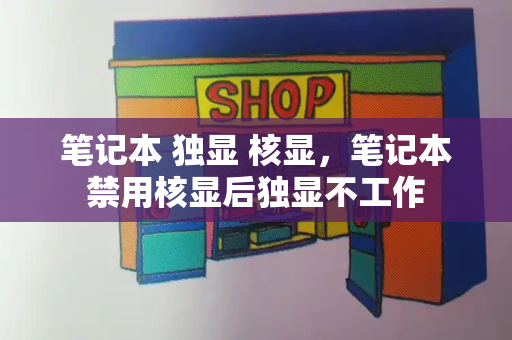 笔记本 独显 核显，笔记本禁用核显后独显不工作